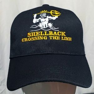 MILITARY SHELLBACK CROSSING THE LINE HAT